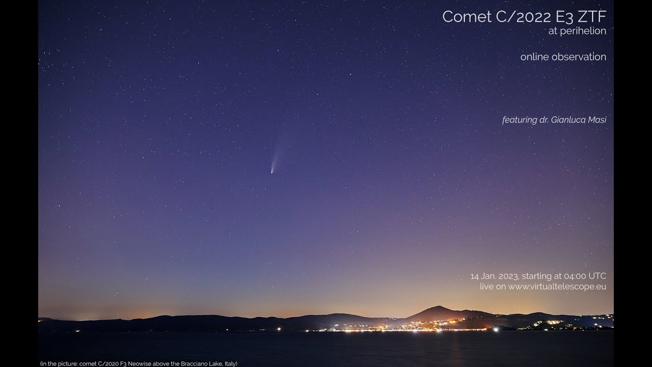 comet c 2022 e3 ztf australia