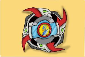 beyblade drawing easy