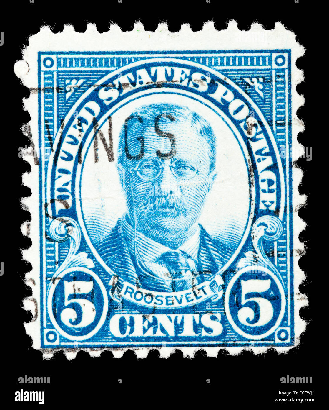 roosevelt 5 cent stamp