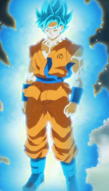 dbz goku ssj blue