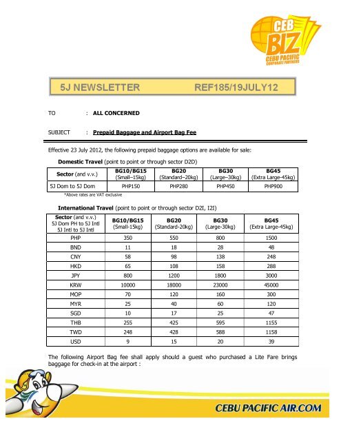 buy prepaid baggage cebu pacific