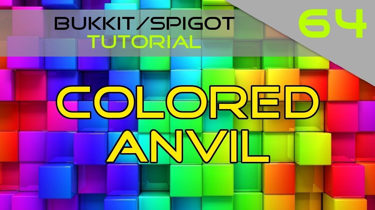 minecraft anvil color codes