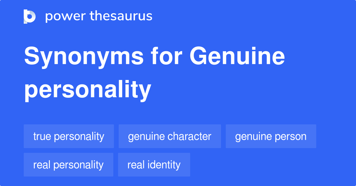 genuine synonym