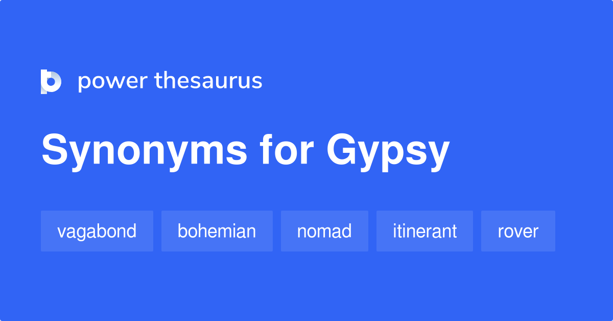 synonyms of gypsy