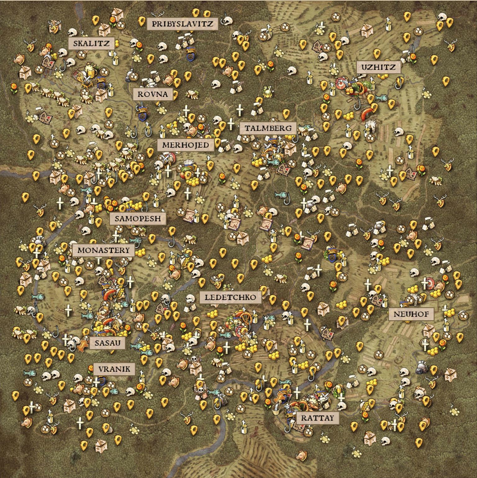 kingdom come deliverence map