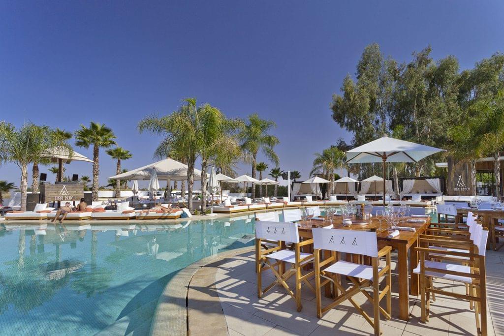 nikki beach in marrakech