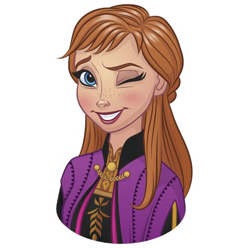 anna de frozen animada