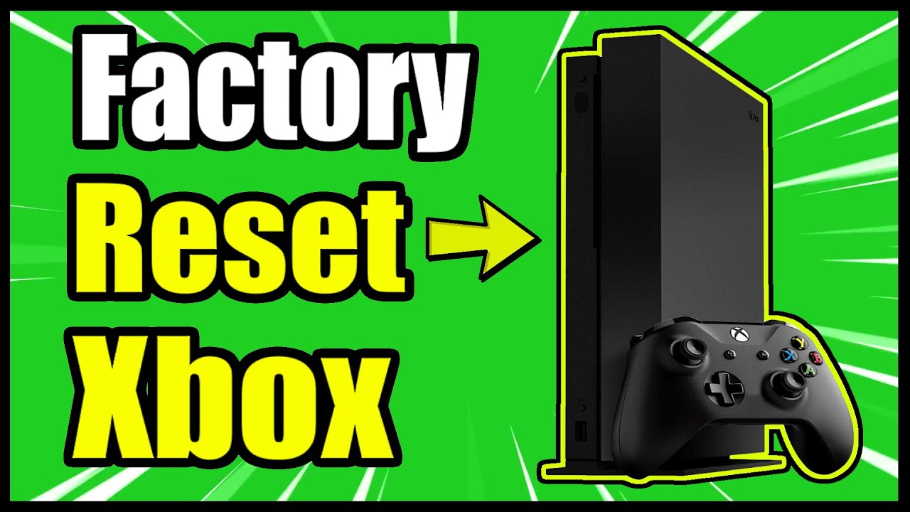 factory restore xbox one