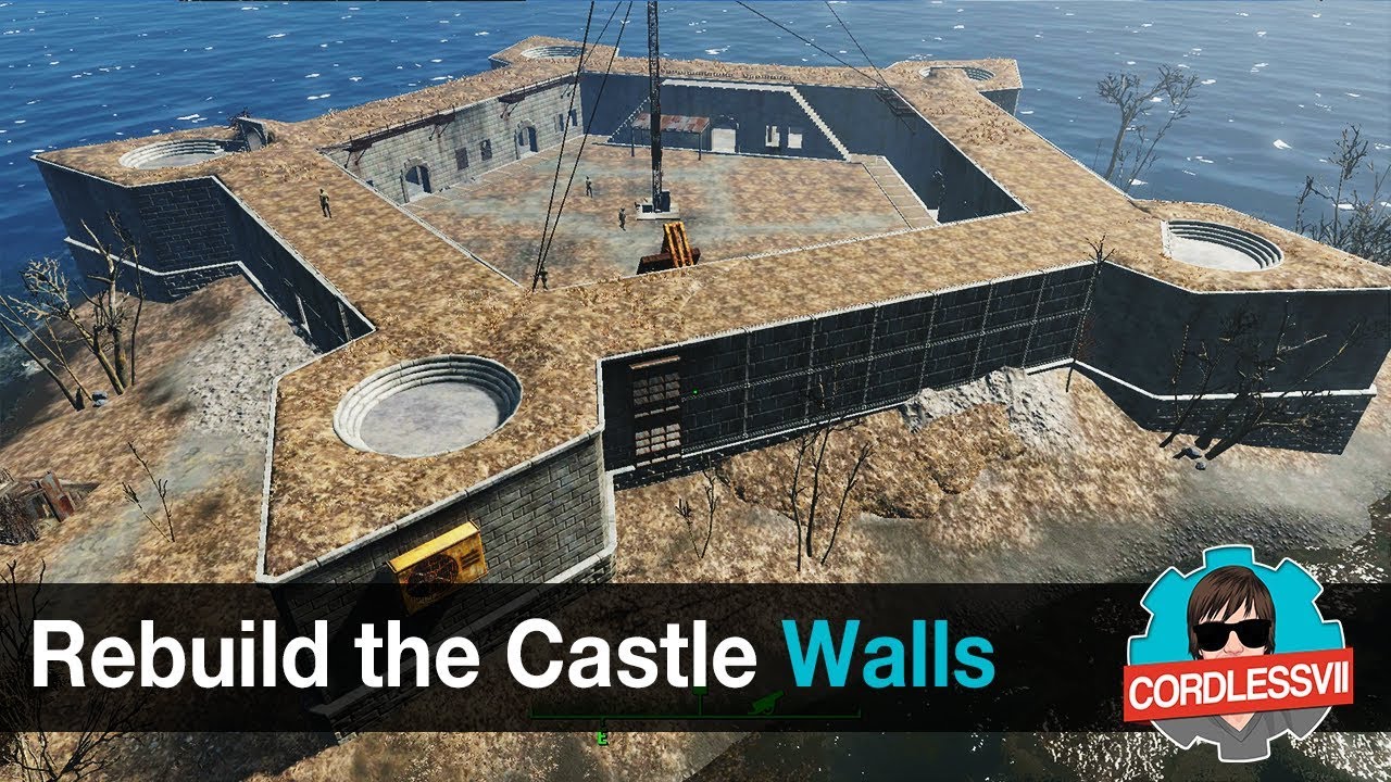 fallout 4 castle walls