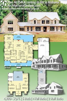 farmhouse plan ideas