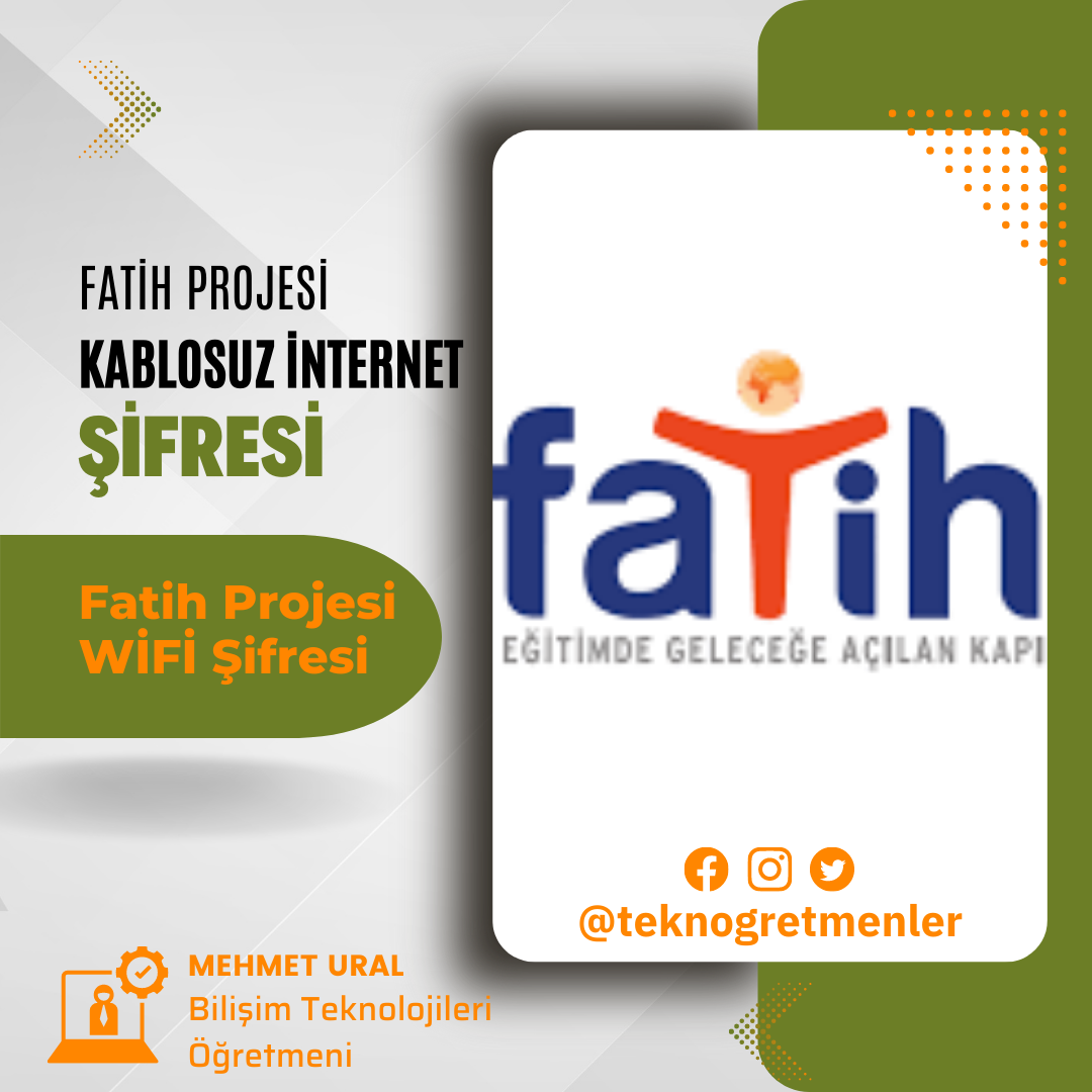 fatih wifi sifresi