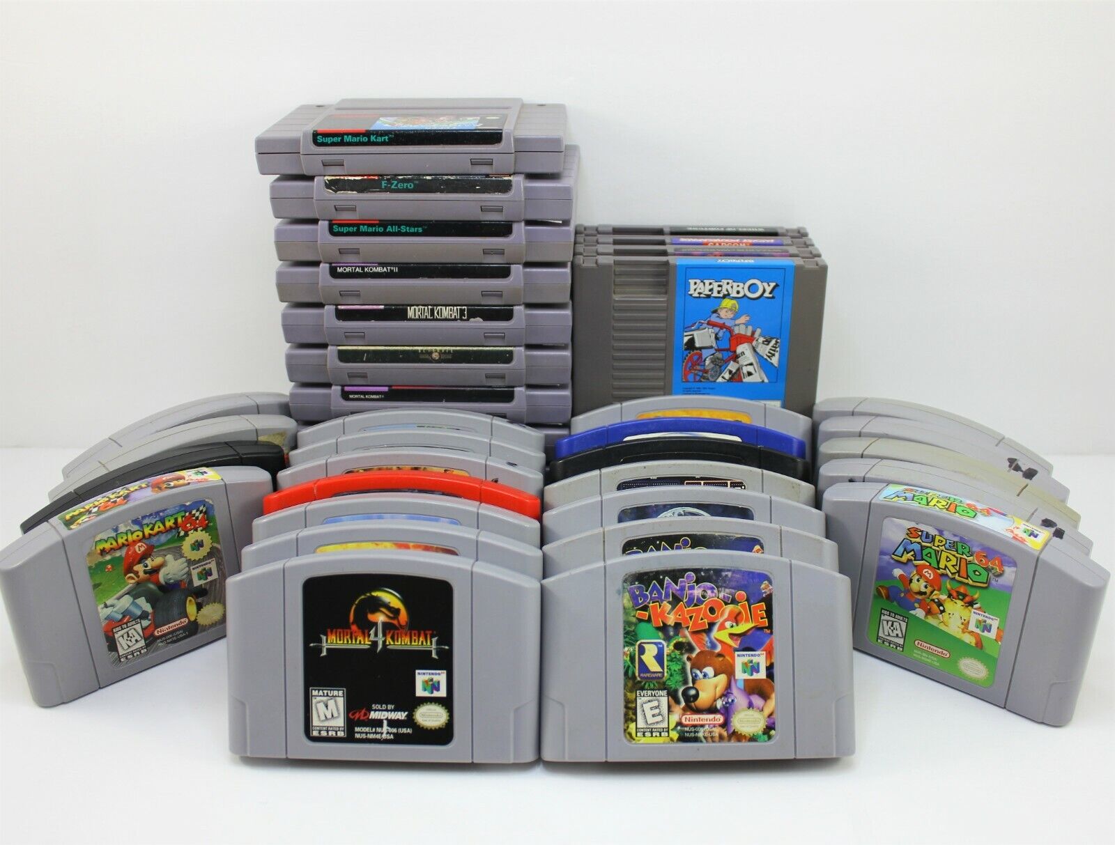 nes snes n64