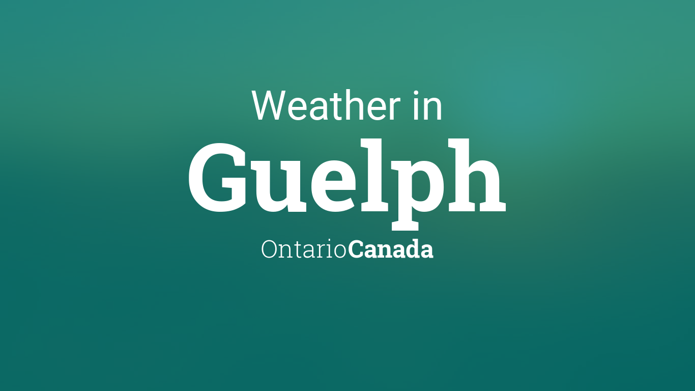 weather guelph tomorrow