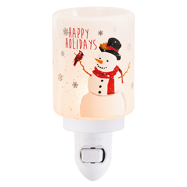 scentsy snowman mini warmer