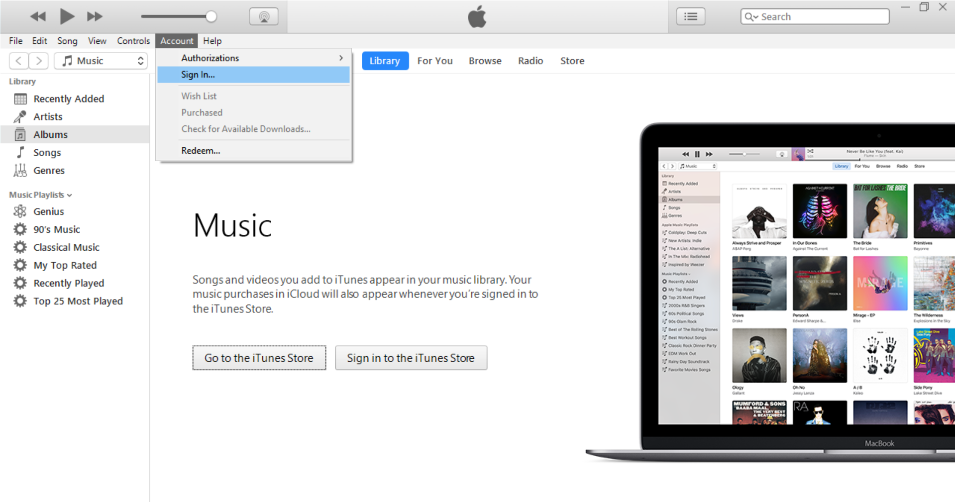 download itunes for pc