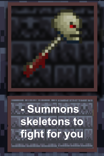 skeletron drops