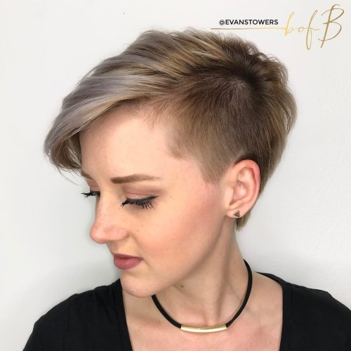 short asymmetrical pixie haircuts