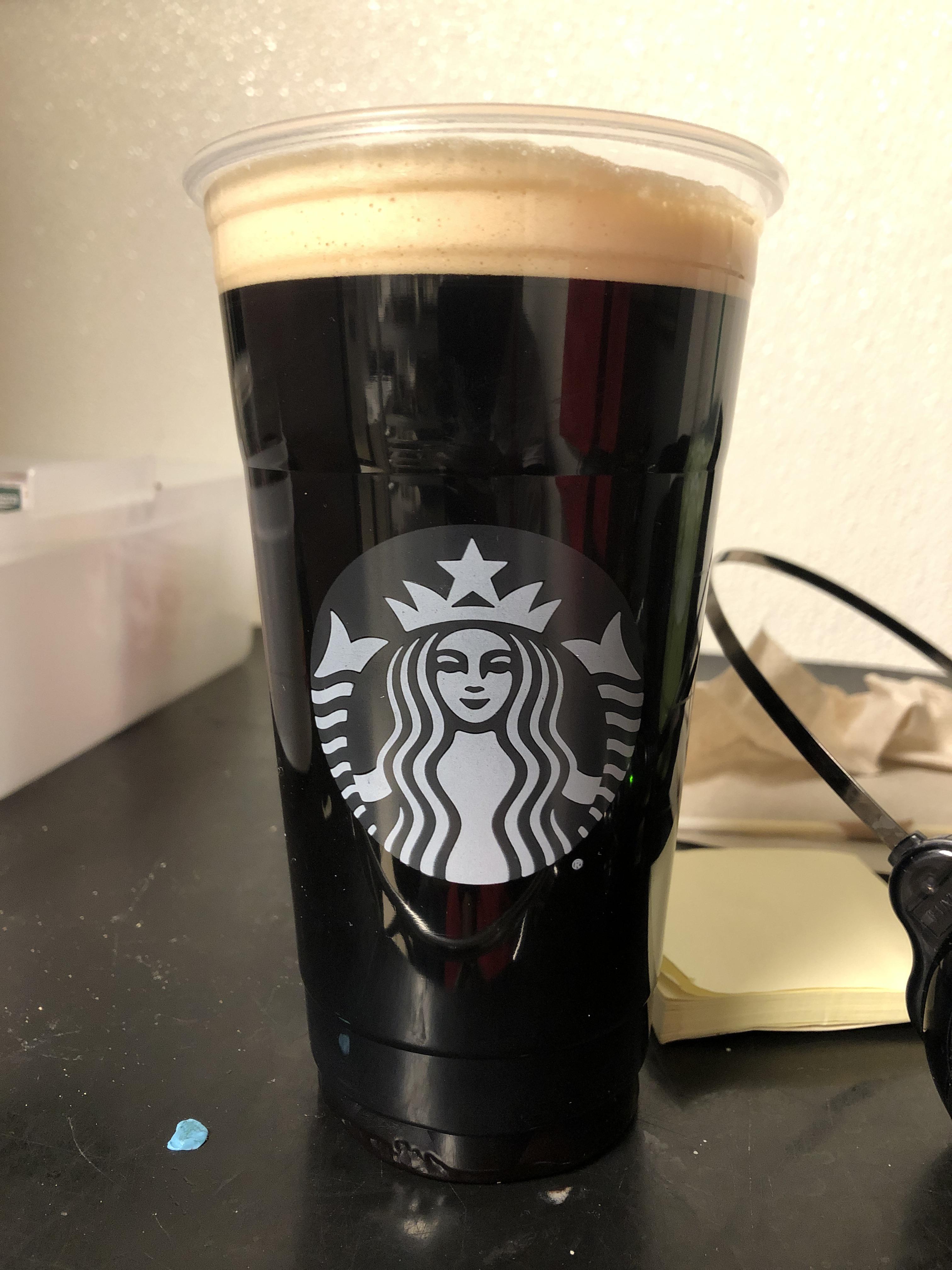 how much caffeine in a trenta cold brew