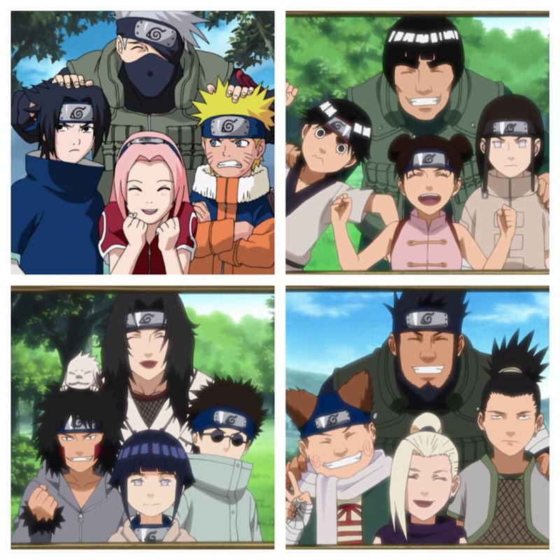 naruto teams