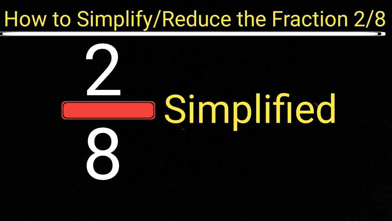 2/8 simplify