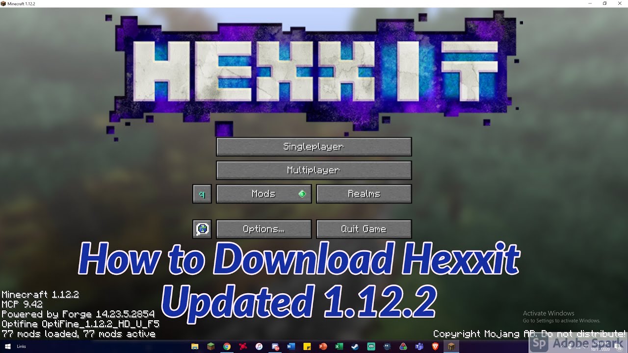 how to download hexxit