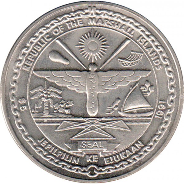 marshall island 5 dollar coin