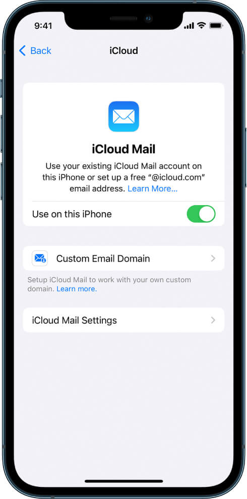 correo icloud