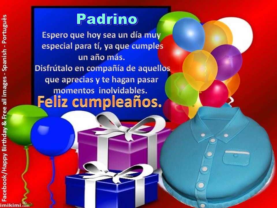 feliz cumple padrino