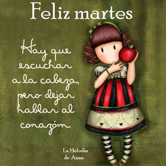 feliz martes frases positivas