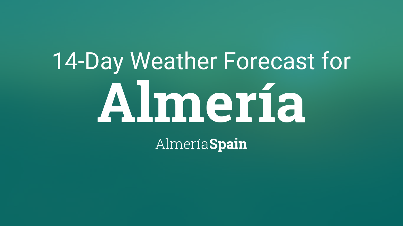 14 day weather almeria
