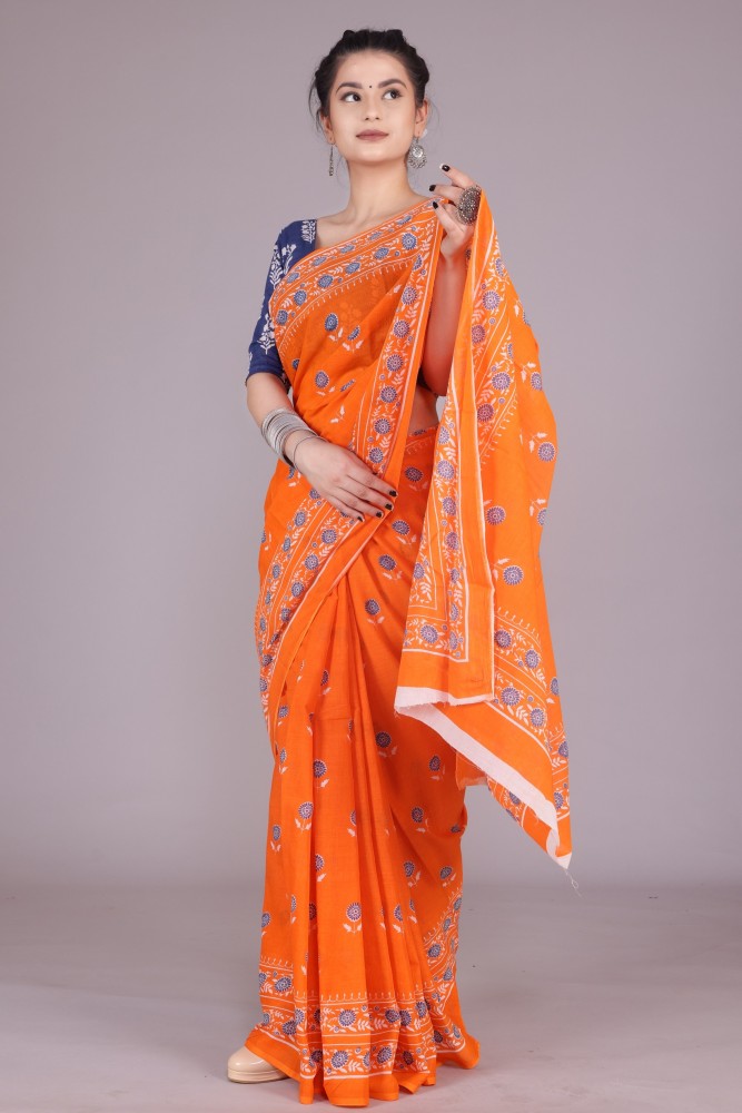 mulmul cotton sarees flipkart