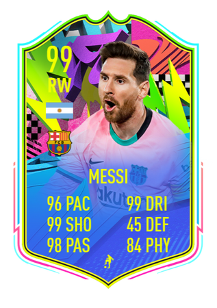 fifa messi cards