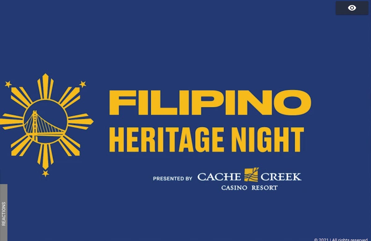 filipino heritage night warriors