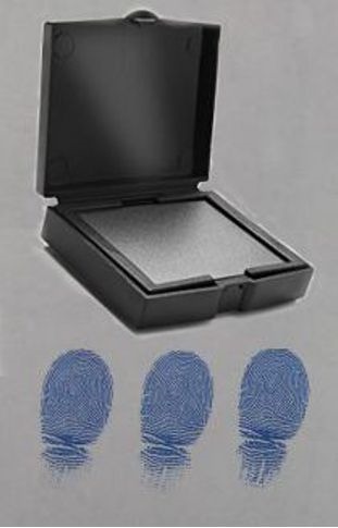 fingerprint ink pad