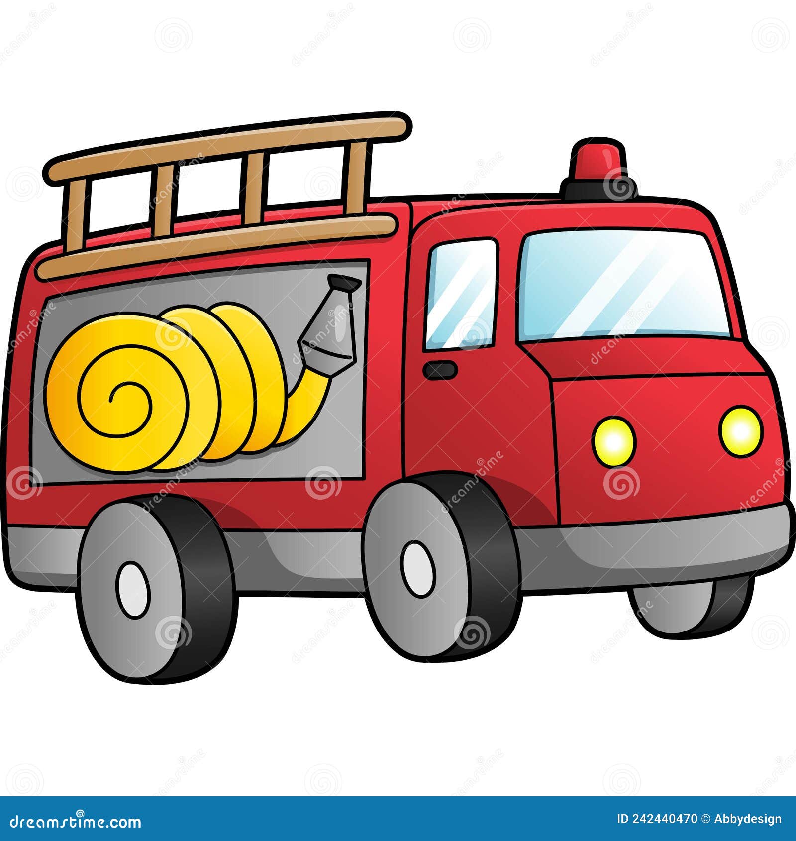 fire truck cartoon images