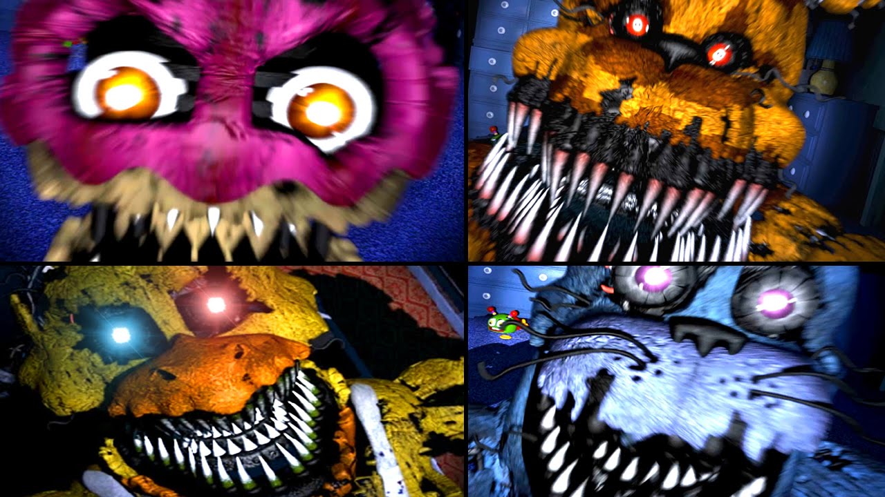 five nights at freddys jumpscares