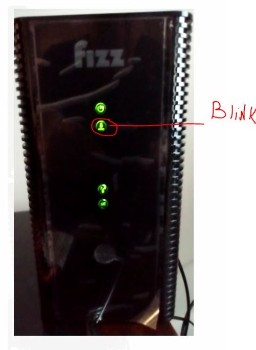 fizz modem not working