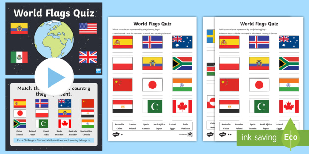 flags of the world quiz