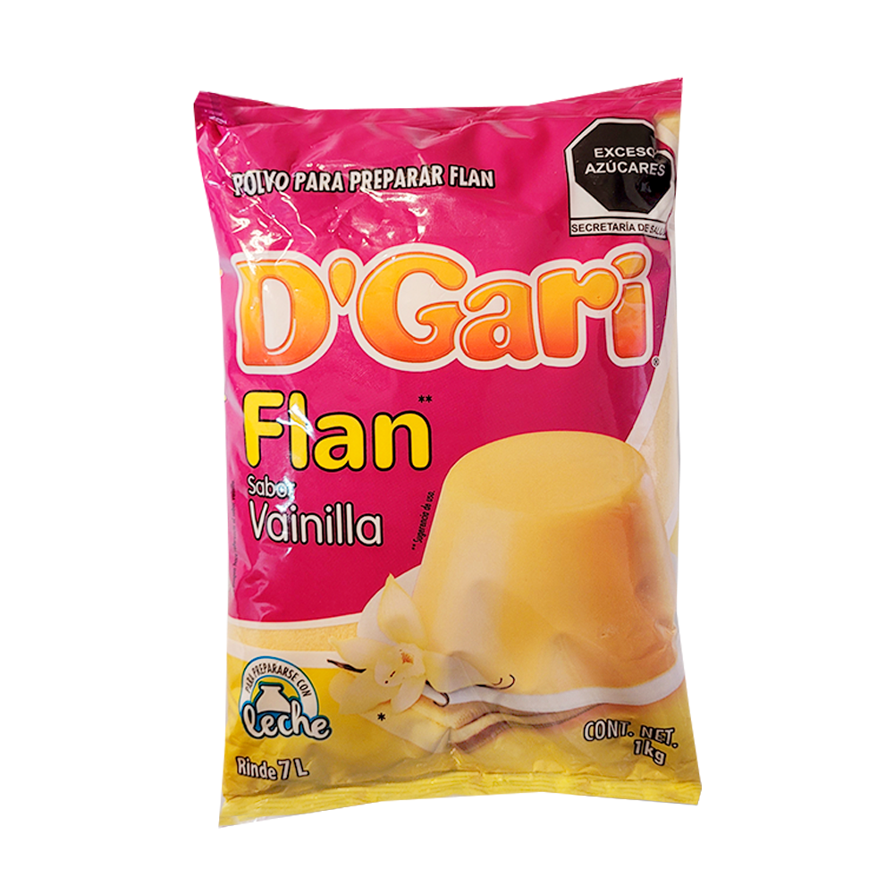 flan gari precio