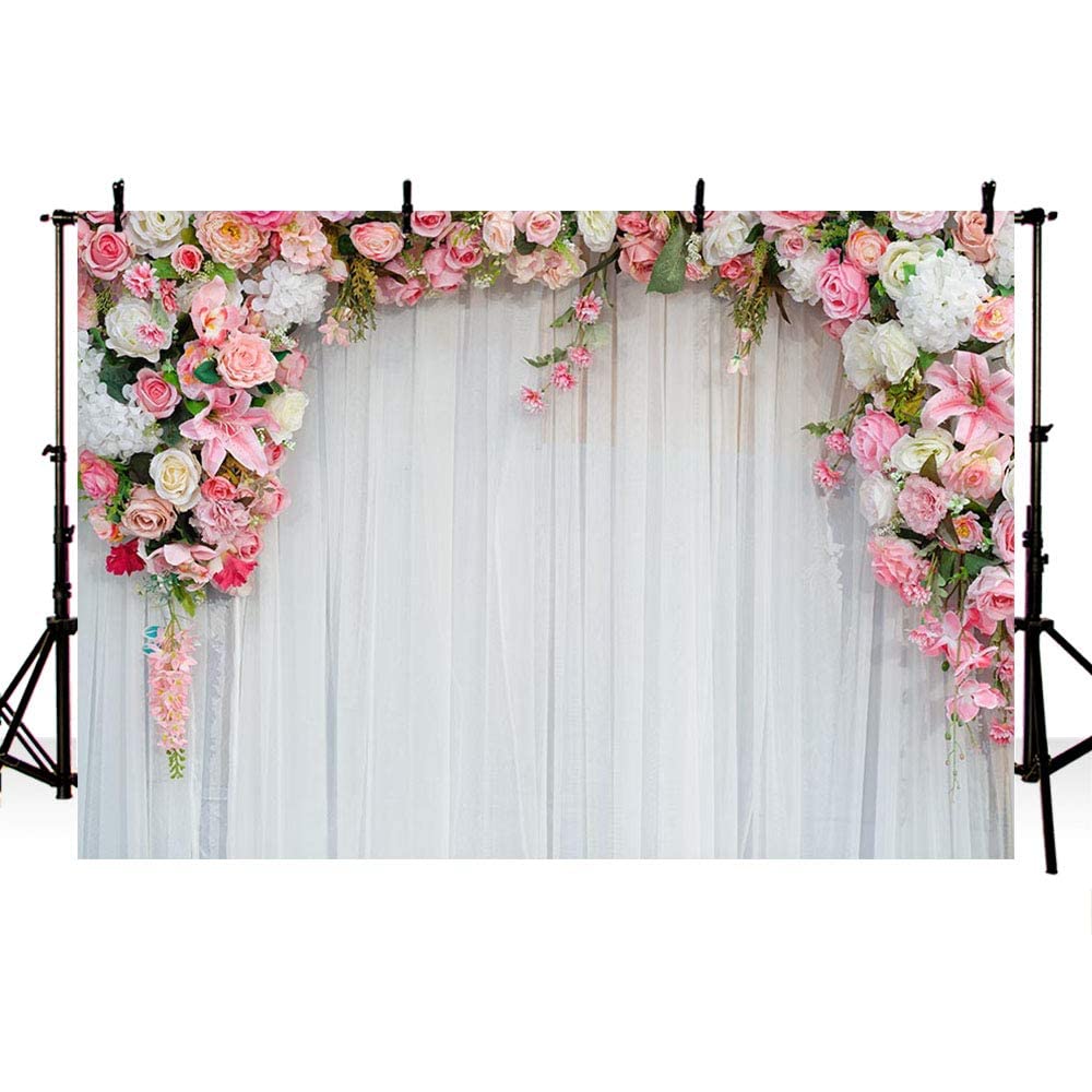 flower backdrop for birthday