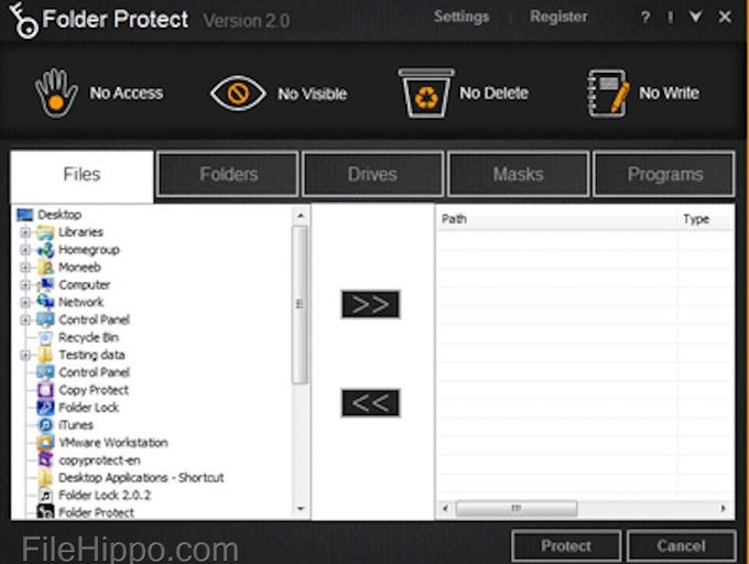 folder protector full español