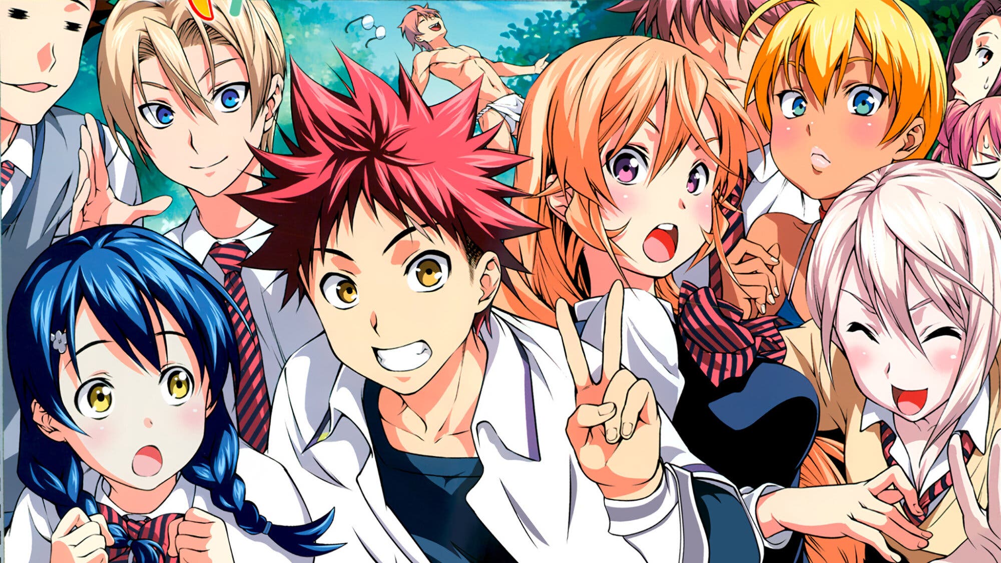 food wars orden de temporadas