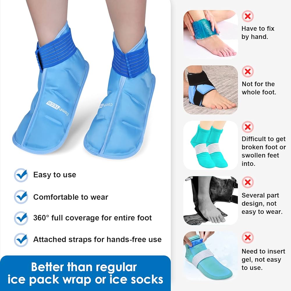 foot ice pack boots