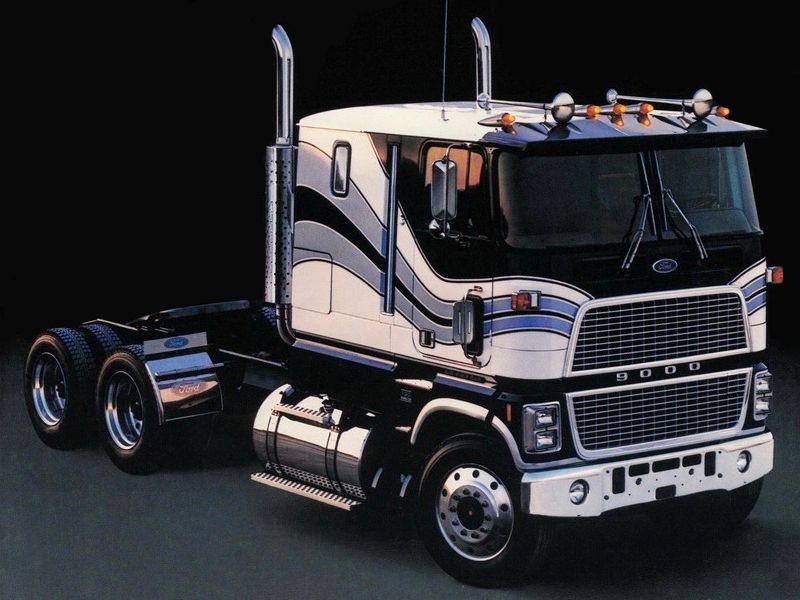 ford cabover semi