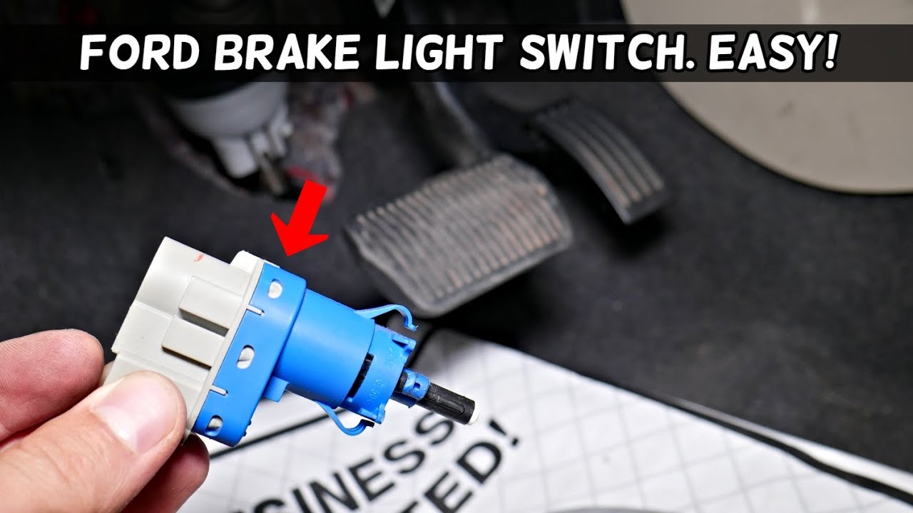 ford escape brake light switch replacement