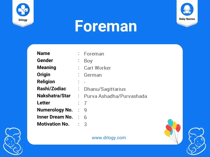 foreman meaning in marathi