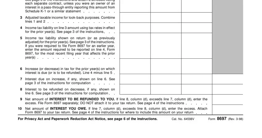 form 8697 instructions