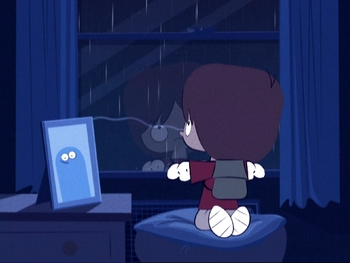 fosters home for imaginary friends mac crying