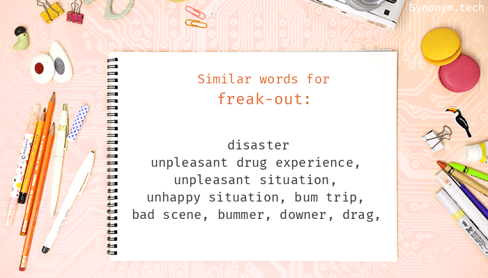 freak out synonym