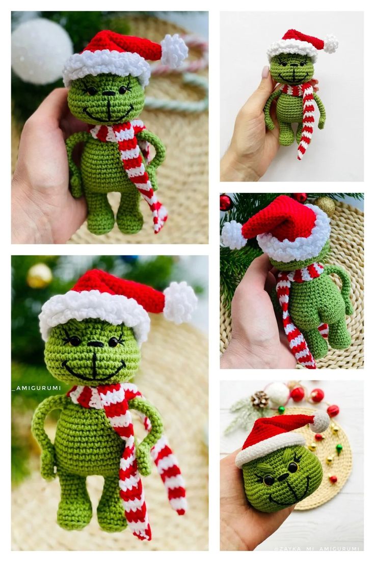 free grinch crochet patterns